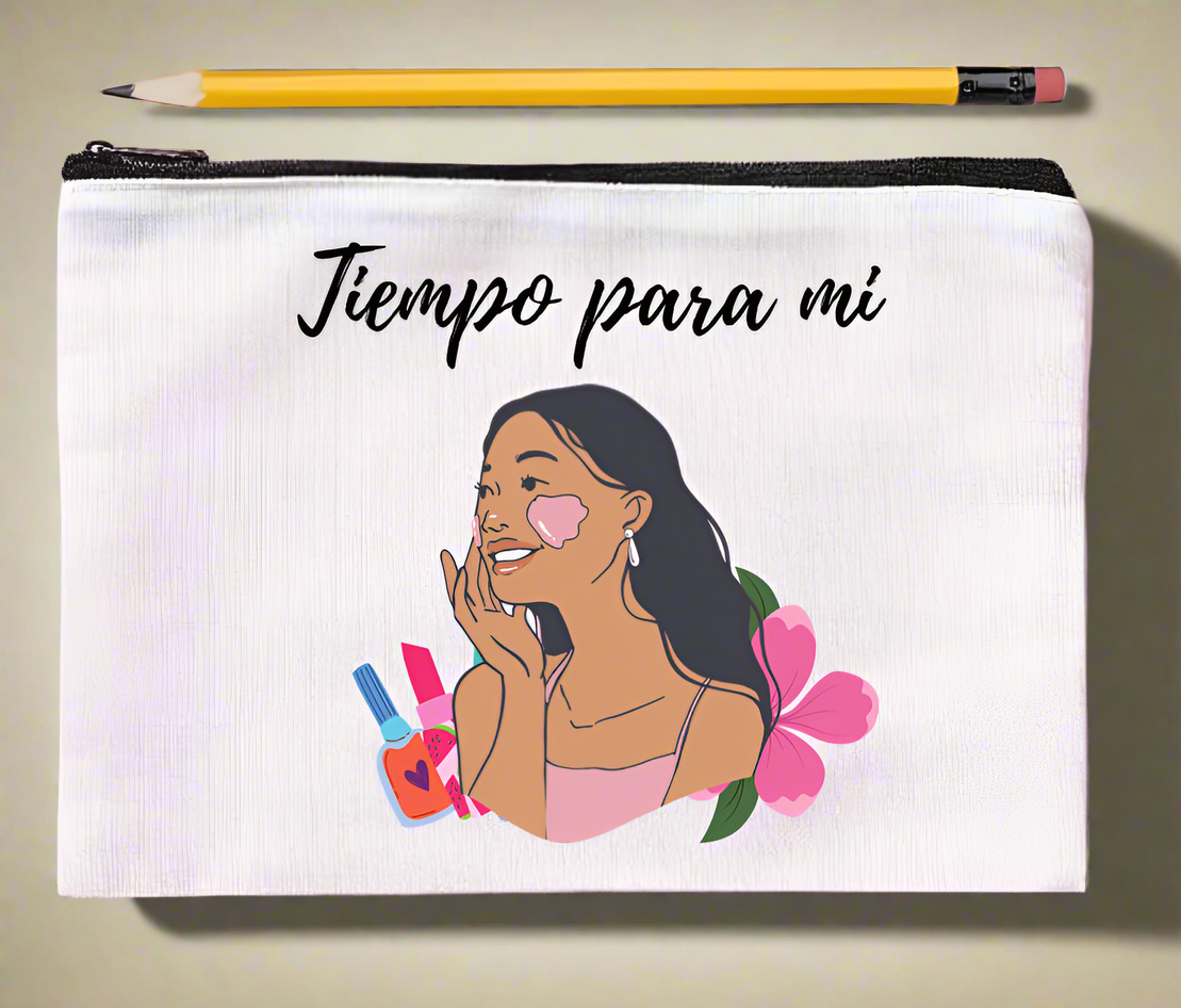 Tiempo para mi-Make up Bag