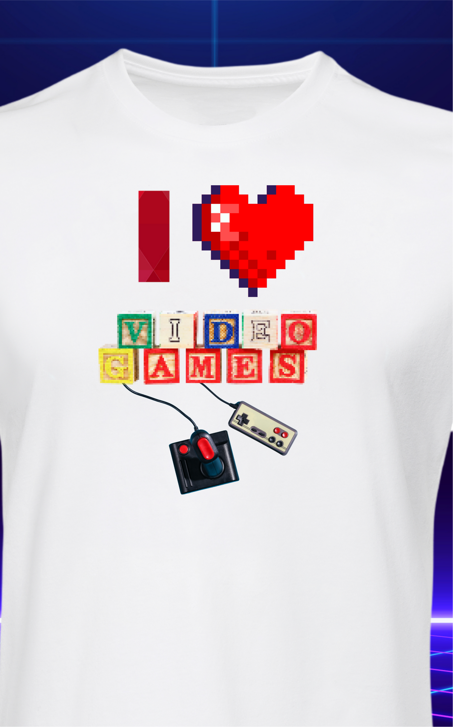 I ❤️ Video Games Retro Tee