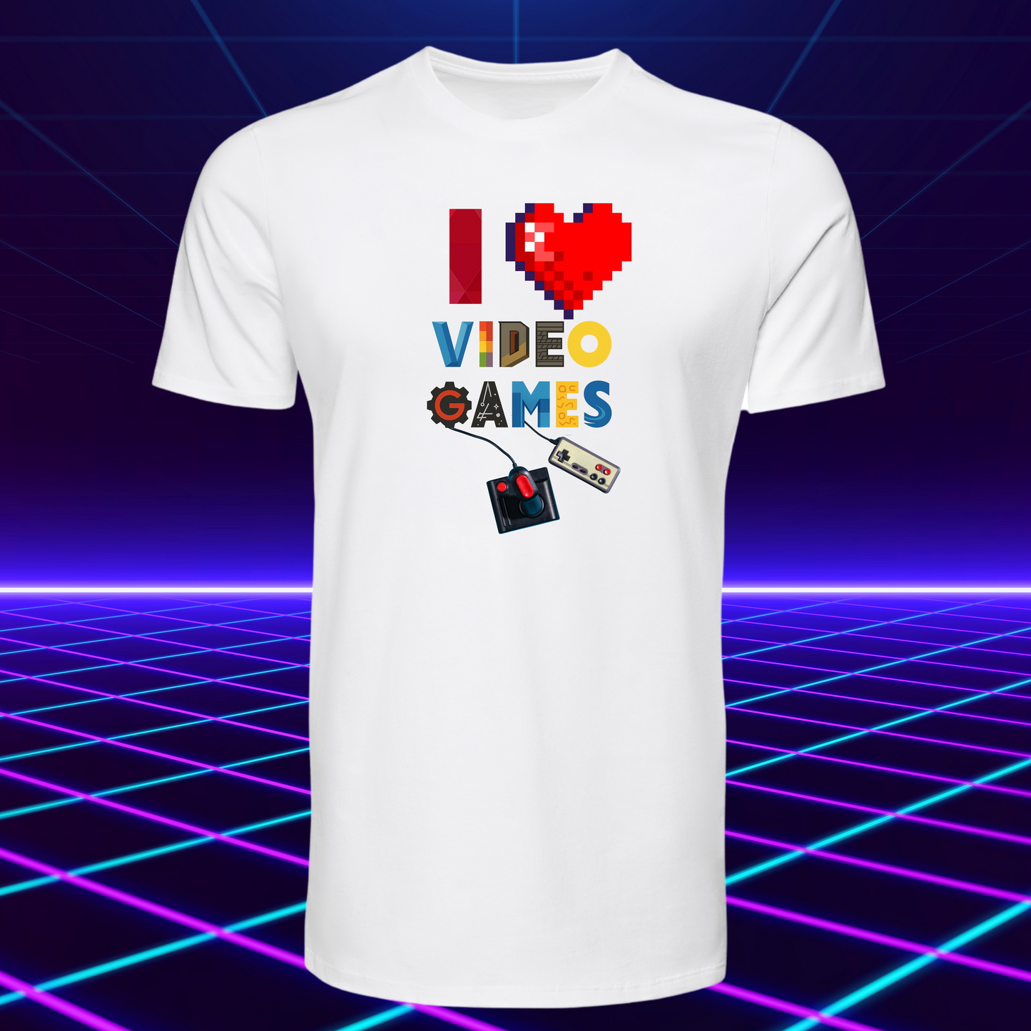 I ❤️ Video Games Retro Tee