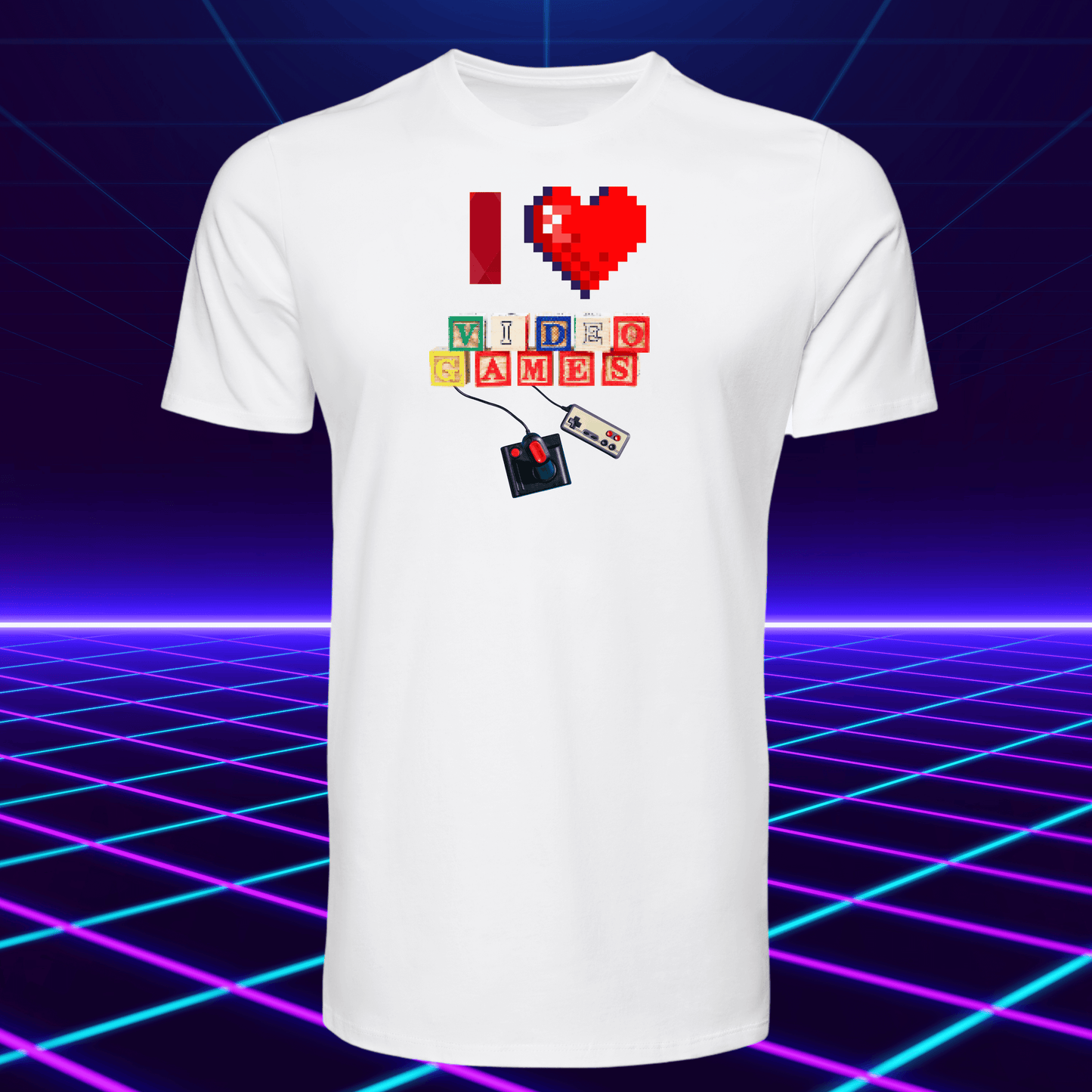 I ❤️ Video Games Retro Tee