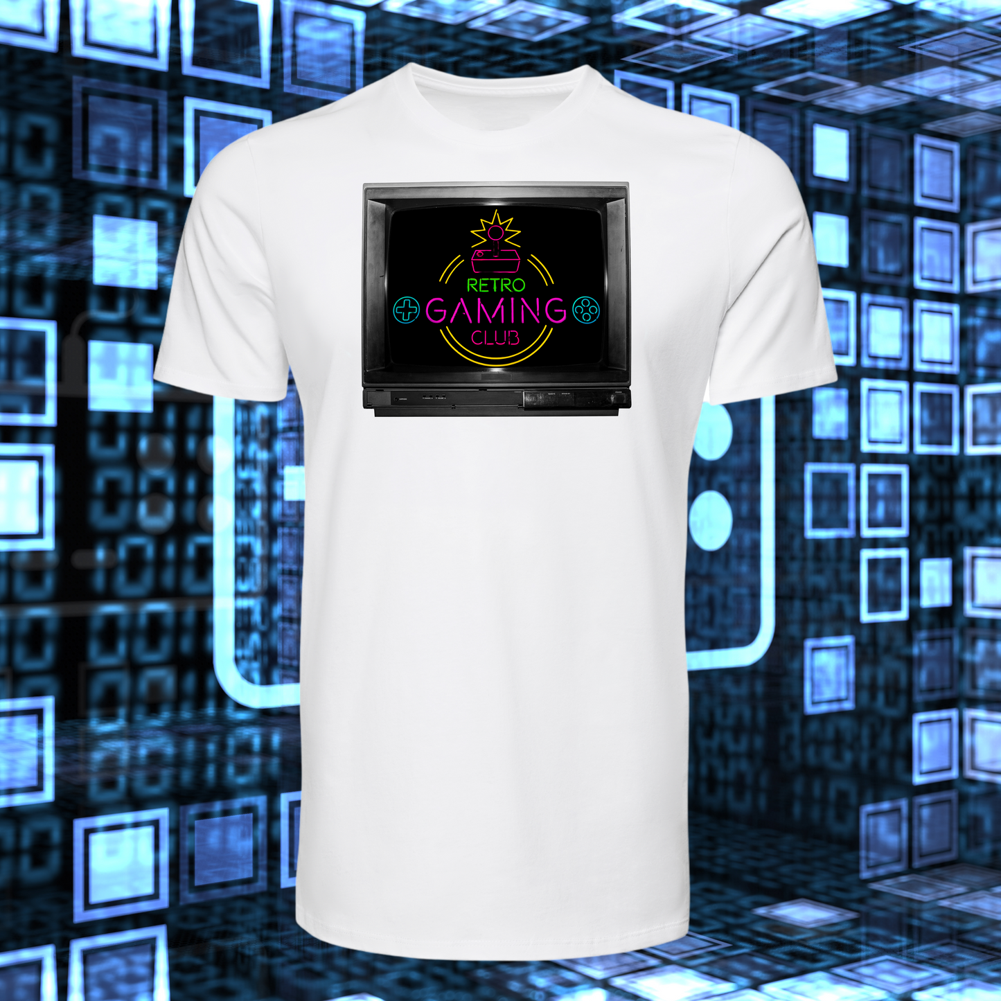 Retro Gaming Club Neon Tee