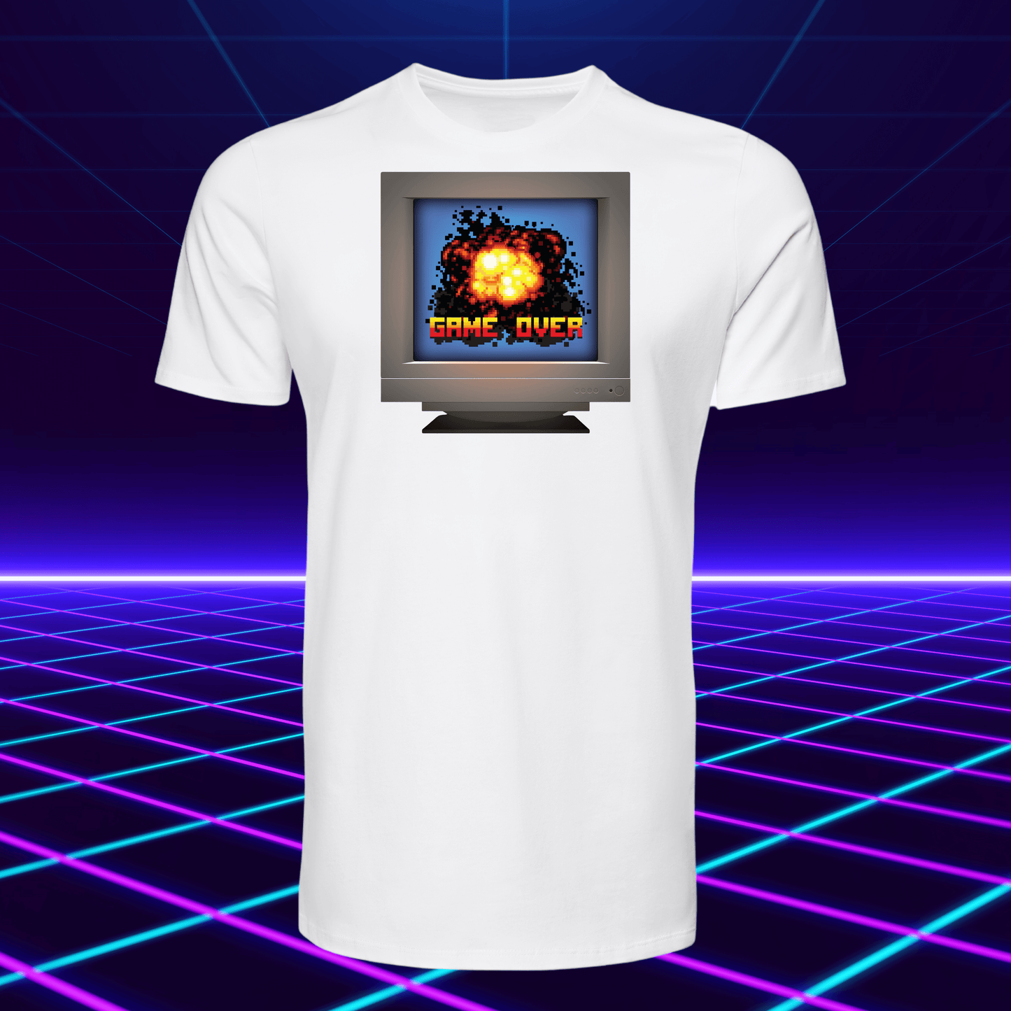 Retro CRT “Game Over” Pixel Tee